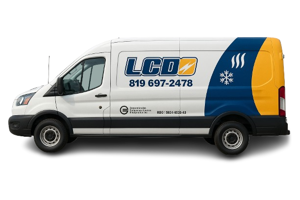 Camion de service Entreprises LCD